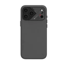 AULUMU A17 Vegan Leather Case for iPhone 17 Pro Max - Black